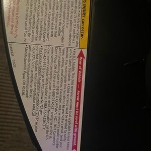 EvenFlo Infant Car seat